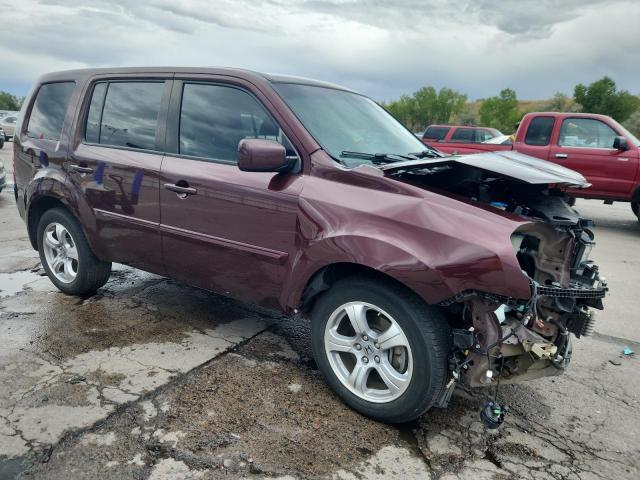 5FNYF4H51DB027157 - 2013 HONDA PILOT EXL 栗色 照片 4