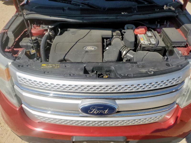 1FMHK7D8XCGA22472 - 2012 FORD EXPLORER XLT 红色 照片 12