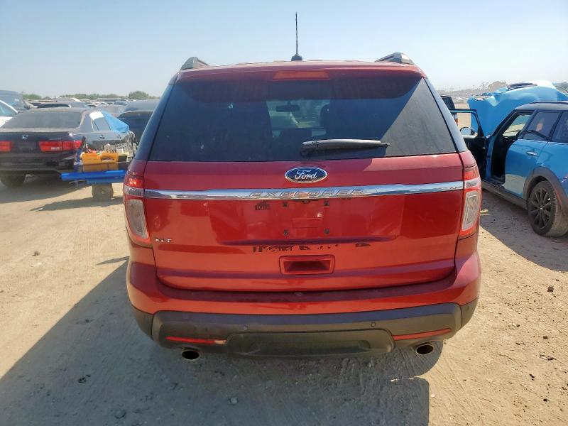1FMHK7D8XCGA22472 - 2012 FORD EXPLORER XLT 红色 照片 6