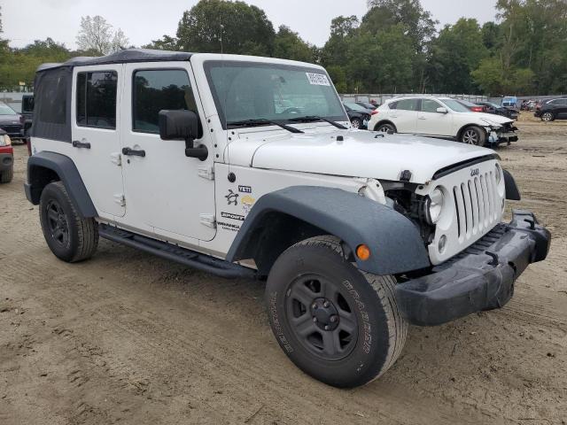 1C4BJWDG2HL604630 - 2017 JEEP WRANGLER U SPORT 白色 照片 4