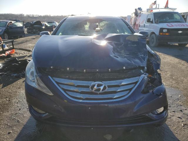 5NPEC4AC0DH545962 - 2013 HYUNDAI SONATA SE BLUE photo 5