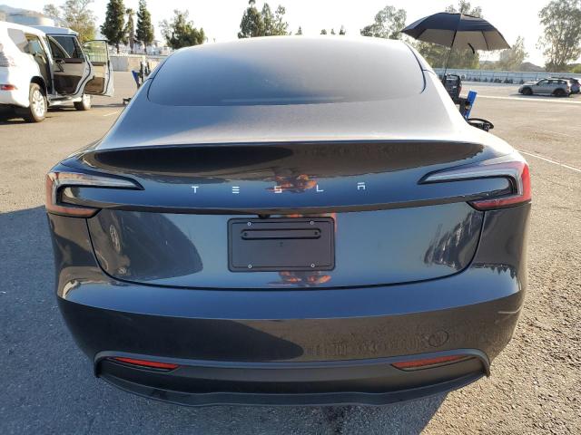 5YJ3E1EA4SF001310 - 2025 TESLA MODEL 3 BLACK photo 6