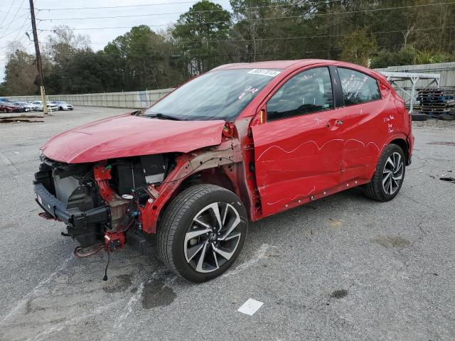 3CZRU6H10KG733072 - 2019 HONDA HR-V SPORT RED photo 1