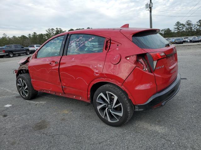 3CZRU6H10KG733072 - 2019 HONDA HR-V SPORT RED photo 2