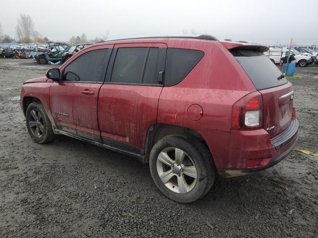 1C4NJDEB8GD696064 - 2016 JEEP COMPASS LATITUDE RED photo 2