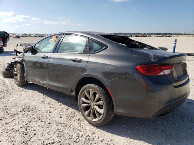 1C3CCCBB0FN635644 - 2015 CHRYSLER 200 S GRAY photo 2