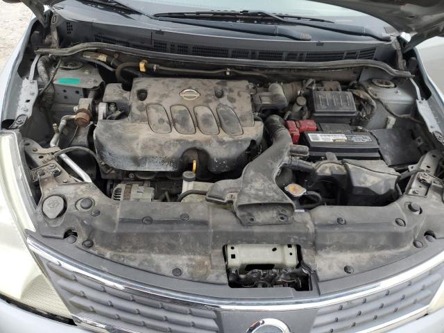 3N1BC13E99L379208 - 2009 NISSAN VERSA S SILVER photo 11