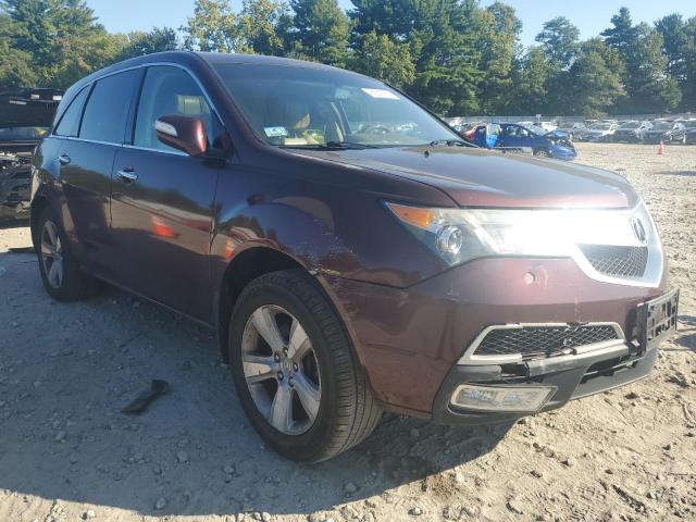 2HNYD2H32CH543328 - 2012 ACURA MDX TECHNOLOGY 红色 照片 4