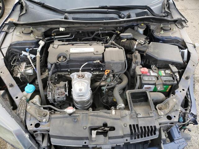 1HGCR2F31FA275526 - 2015 HONDA ACCORD LX BLUE photo 11