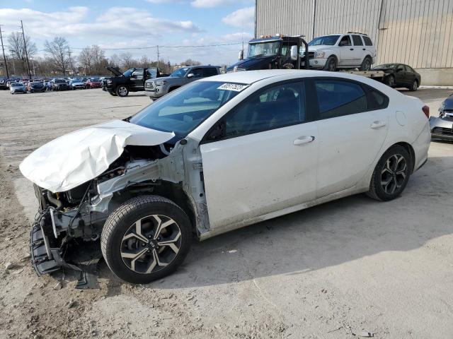 3KPF24AD7ME262916 - 2021 KIA FORTE FE WHITE photo 1