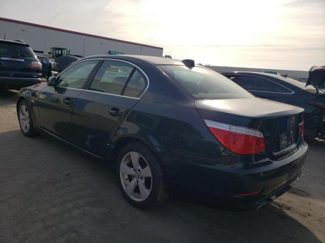 WBANV13598CZ53267 - 2008 BMW 528 XI BLACK photo 2