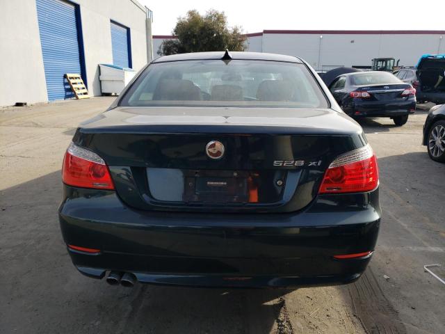 WBANV13598CZ53267 - 2008 BMW 528 XI BLACK photo 6