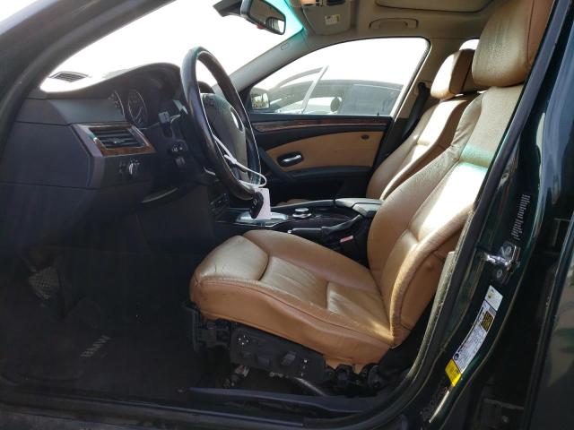 WBANV13598CZ53267 - 2008 BMW 528 XI BLACK photo 7
