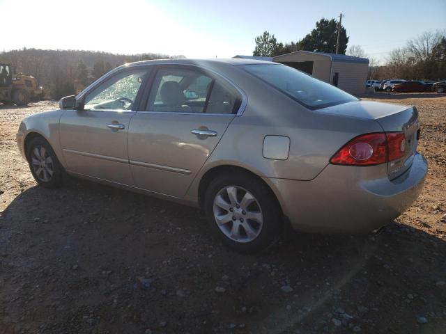 KNAGE124X75164730 - 2007 KIA OPTIMA LX TAN photo 2