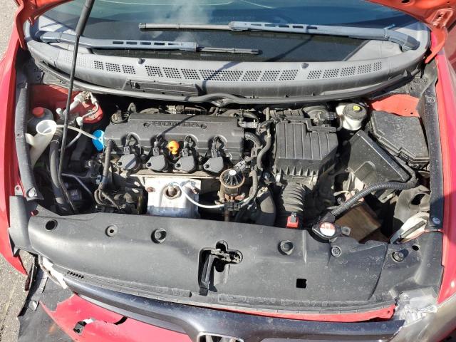 2HGFG12898H511908 - 2008 HONDA CIVIC EX RED photo 11