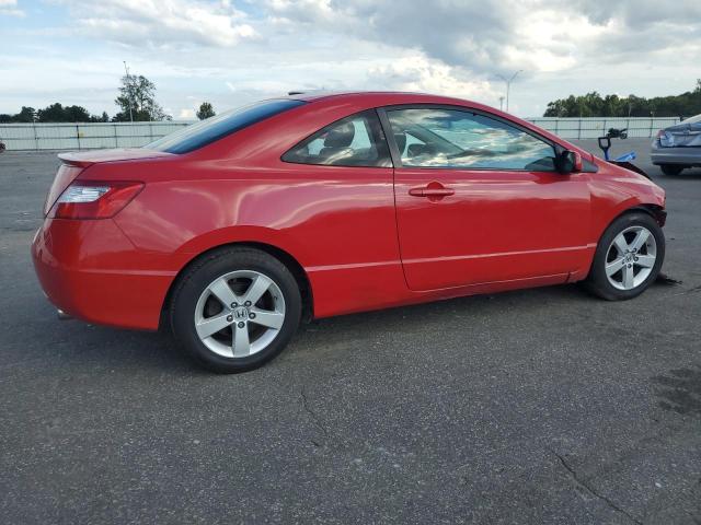 2HGFG12898H511908 - 2008 HONDA CIVIC EX RED photo 3