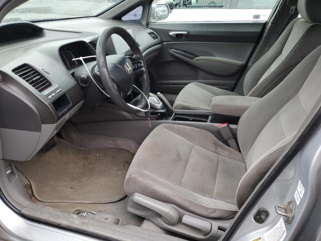 2HGFA16526H521467 - 2006 HONDA CIVIC LX SILVER photo 7