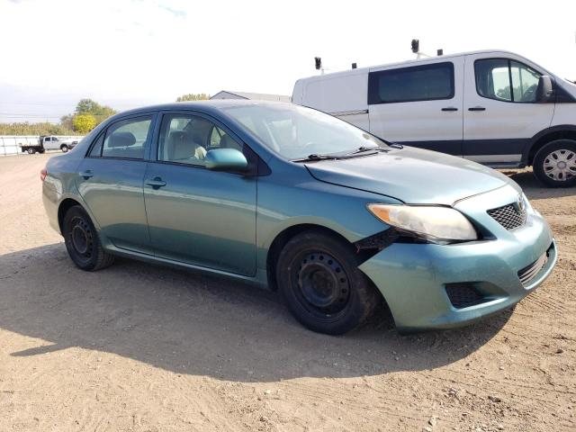 1NXBU4EE4AZ334577 - 2010 TOYOTA COROLLA BASE 青色 照片 4