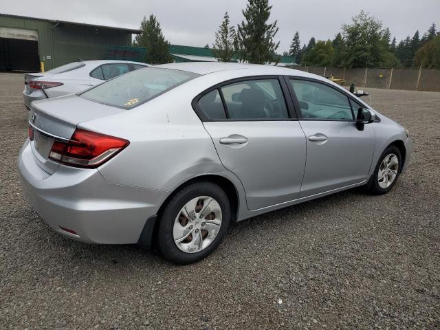 2HGFB2F5XEH520536 - 2014 HONDA CIVIC LX SILVER photo 3