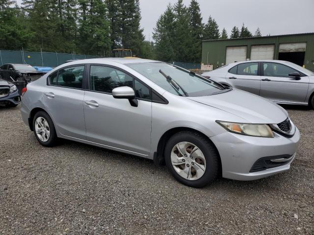 2HGFB2F5XEH520536 - 2014 HONDA CIVIC LX SILVER photo 4