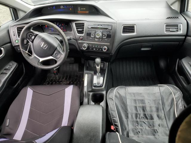 2HGFB2F5XEH520536 - 2014 HONDA CIVIC LX SILVER photo 8