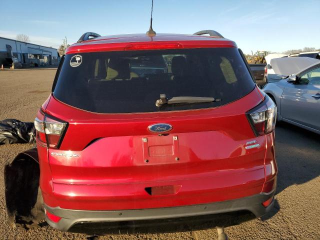 1FMCU0HDXJUD40979 - 2018 FORD ESCAPE SEL RED photo 6