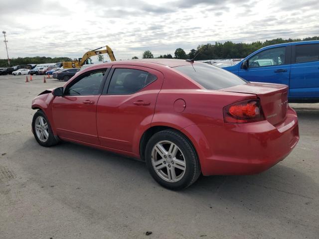 1C3CDZCB2CN156202 - 2012 DODGE AVENGER SXT RED photo 2