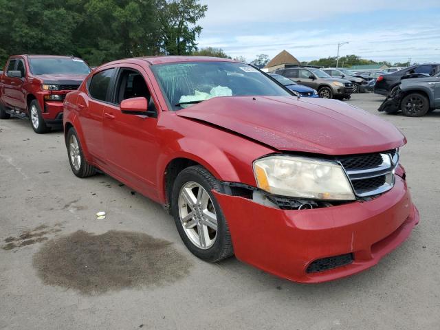 1C3CDZCB2CN156202 - 2012 DODGE AVENGER SXT RED photo 4