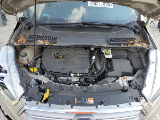 1FMCU0JD6HUB49502 - 2017 FORD ESCAPE TITANIUM 棕色 照片 12