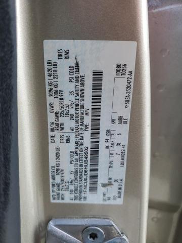 1FMCU0JD6HUB49502 - 2017 FORD ESCAPE TITANIUM 棕色 照片 13