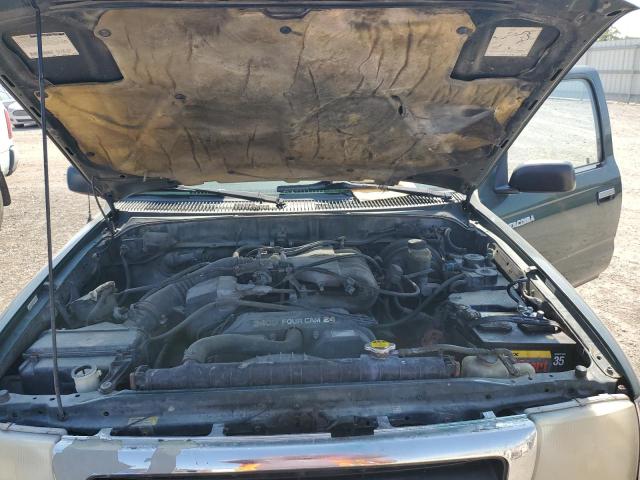4TASN92N4XZ554702 - 1999 TOYOTA TACOMA XTRACAB PRERUNNER მწვანე ფოტო 11