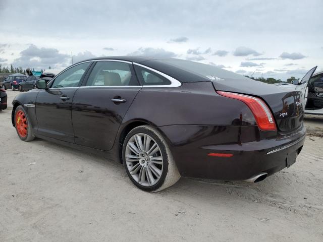 SAJWA2GB9BLV10456 - 2011 JAGUAR XJL BURGUNDY photo 2