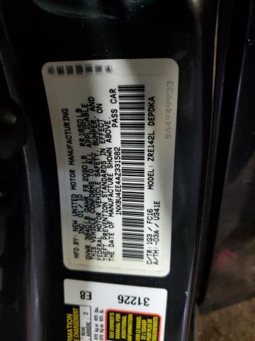 1NXBU4EE4AZ331582 - 2010 TOYOTA COROLLA BASE Boz foto 12