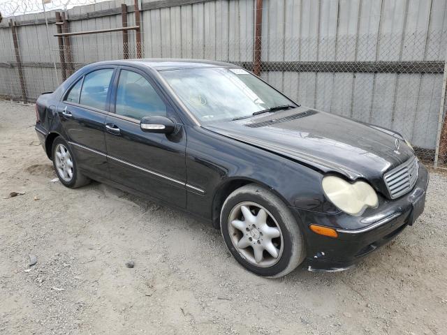 WDBRF61J54F551736 - 2004 MERCEDES-BENZ C 240 黑色 照片 4