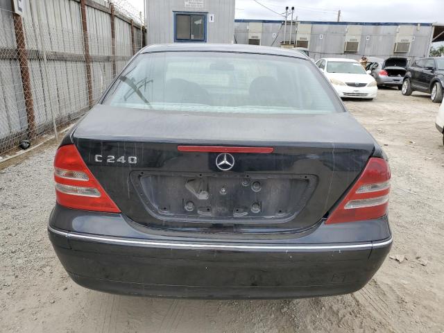 WDBRF61J54F551736 - 2004 MERCEDES-BENZ C 240 黑色 照片 6