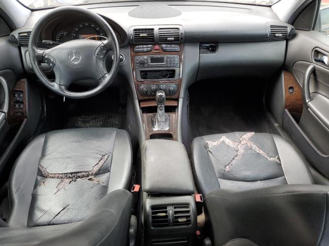 WDBRF61J54F551736 - 2004 MERCEDES-BENZ C 240 黑色 照片 8