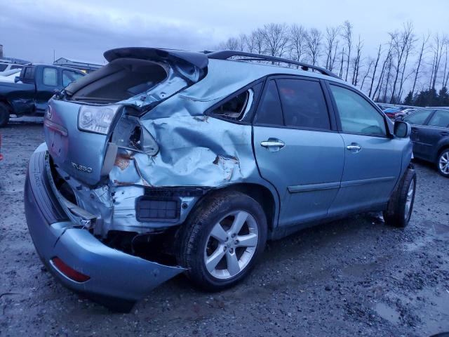 2T2HK31U28C096260 - 2008 LEXUS RX 350 BLUE photo 3