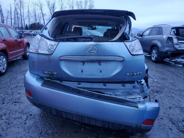 2T2HK31U28C096260 - 2008 LEXUS RX 350 BLUE photo 6