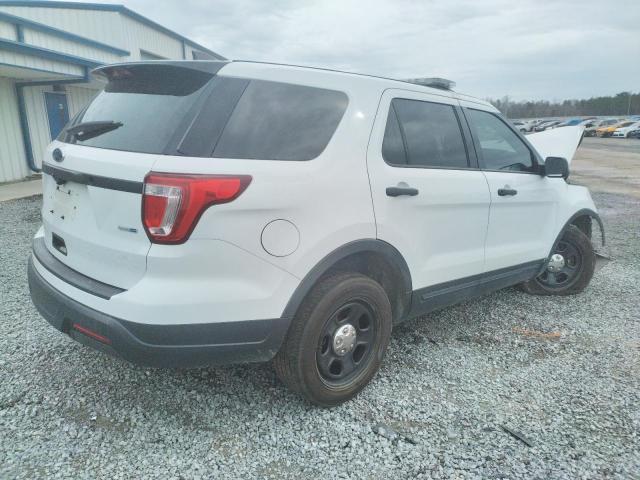 1FM5K8ARXKGB22432 - 2019 FORD EXPLORER POLICE INTERCEPTOR 白色 照片 3
