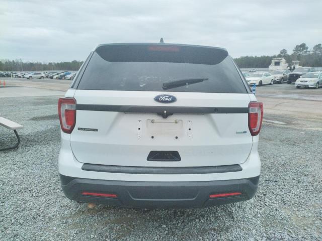 1FM5K8ARXKGB22432 - 2019 FORD EXPLORER POLICE INTERCEPTOR 白色 照片 6