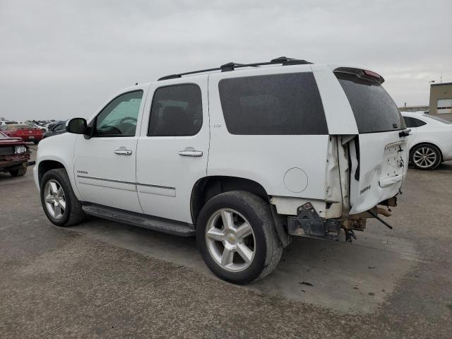 1GNFK33079R304265 - 2009 CHEVROLET TAHOE K1500 LTZ WHITE photo 2