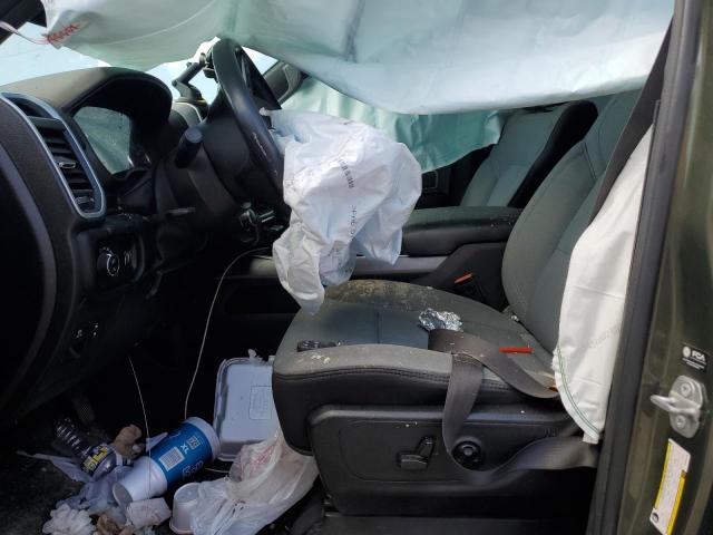 1C6RREFM9MN801160 - 2021 RAM 1500 BIG HORN/LONE STAR GREEN photo 7