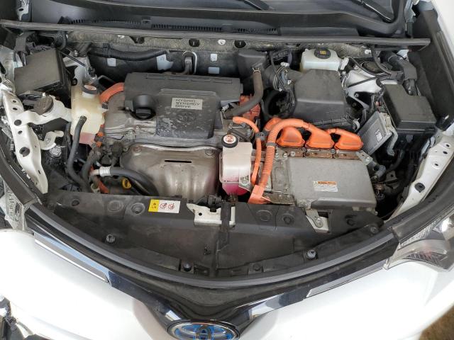 JTMRJREV7HD134392 - 2017 TOYOTA RAV4 HV LE WHITE photo 12