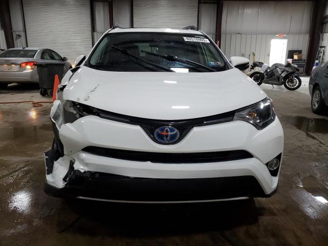 JTMRJREV7HD134392 - 2017 TOYOTA RAV4 HV LE WHITE photo 5
