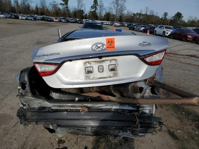 5NPEB4AC8EH842370 - 2014 HYUNDAI SONATA GLS SILVER photo 6