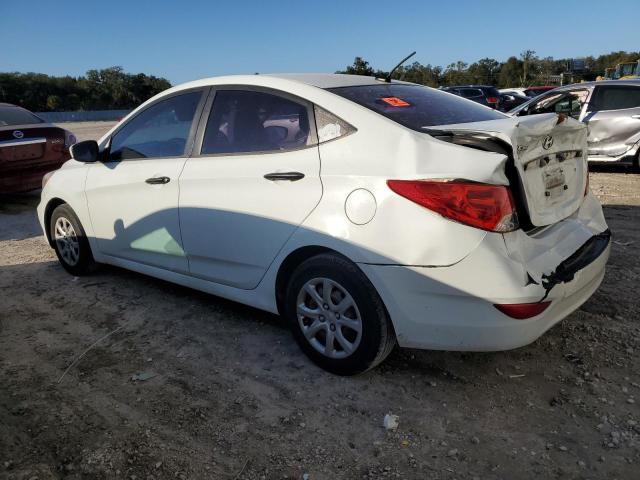 KMHCT4AEXCU095116 - 2012 HYUNDAI ACCENT GLS WHITE photo 2