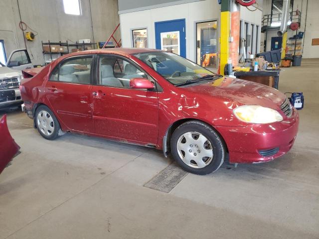 JTDBR32E632004135 - 2003 TOYOTA COROLLA CE RED photo 4