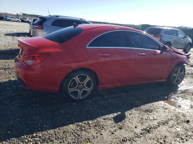 WDDSJ4EB7JN613279 - 2018 MERCEDES-BENZ CLA 250 RED photo 3