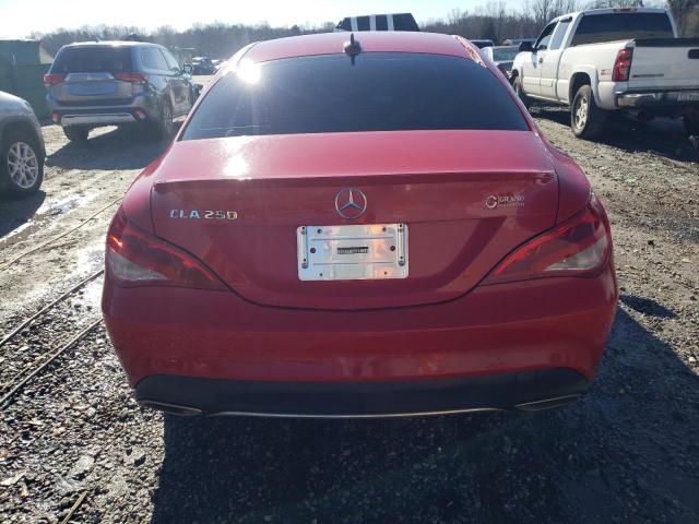 WDDSJ4EB7JN613279 - 2018 MERCEDES-BENZ CLA 250 RED photo 6