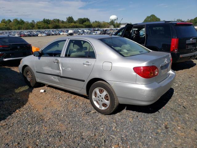 JTDBR32E570137194 - 2007 TOYOTA COROLLA CE 银色 照片 2